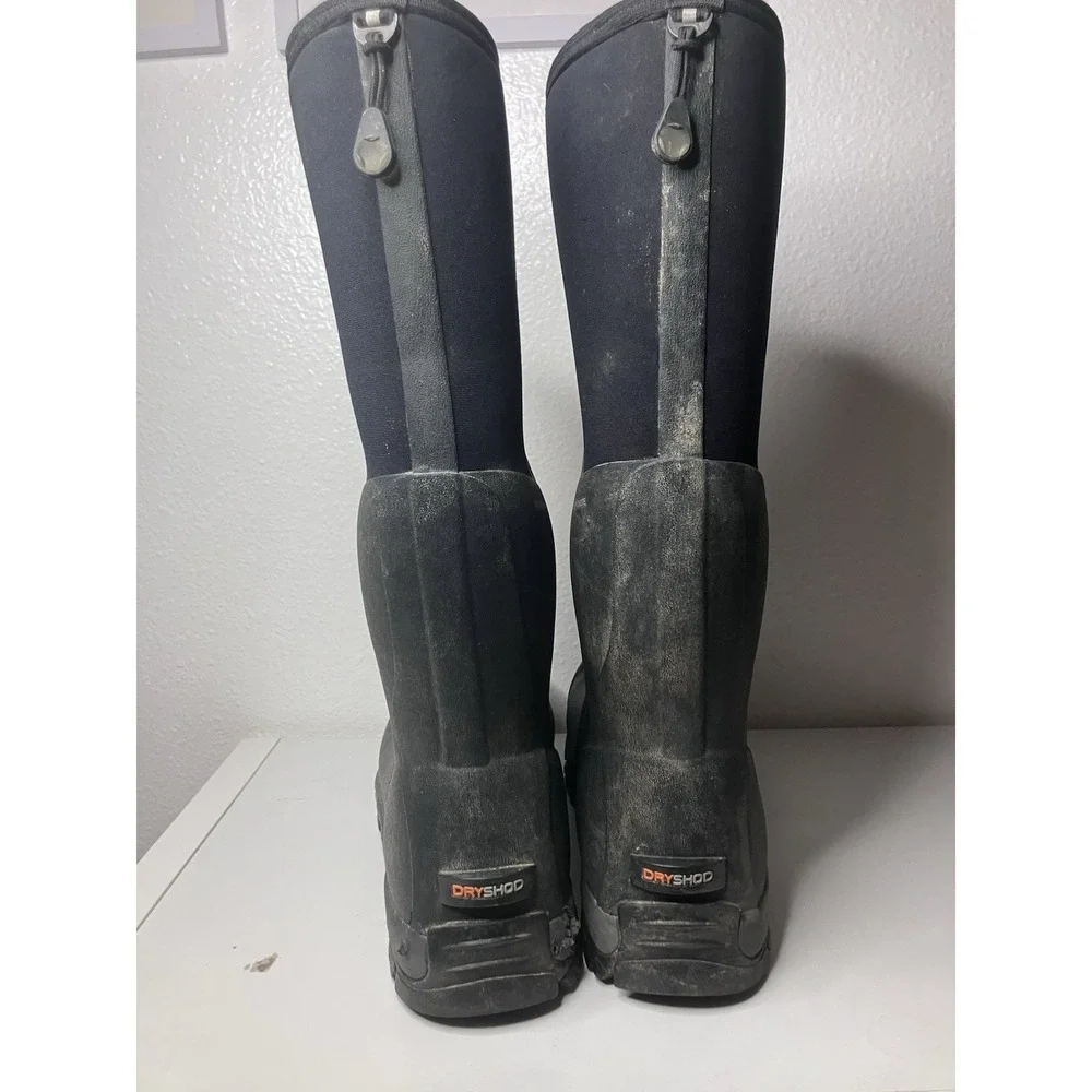 Dryshod Waymore Waterproof Work Boots Black Mens Size 13 Insulated Breathable‎